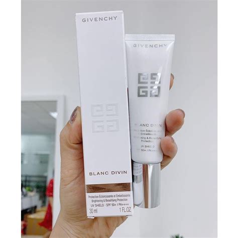 givenchy blanc divin uv shield review|Givenchy Blanc Divin Brightening & Beautifying Protection UV .